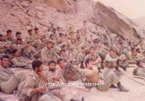 تصاویر برادر رزمنده غلامرضا دریکوند
