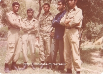 تصاویر برادر رزمنده غلامرضا دریکوند