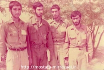 تصاویر برادر رزمنده غلامرضا دریکوند