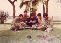 تصاویر برادر رزمنده غلامرضا دریکوند