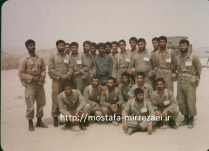 تصاویر برادر رزمنده غلامرضا دریکوند