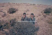 تصاویر برادر رزمنده غلامرضا دریکوند
