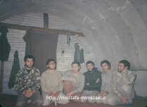 تصاویر برادر رزمنده غلامرضا دریکوند