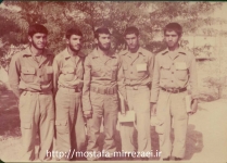 تصاویر برادر رزمنده غلامرضا دریکوند