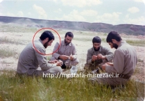 تصاویر برادر رزمنده غلام رضا میر دریکوند