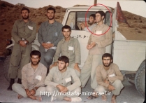 تصاویر برادر رزمنده غلامرضا دریکوند