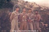 تصاویر برادر رزمنده غلامرضا دریکوند