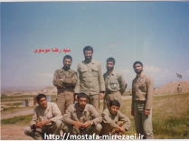 تصاویر برادر رزمنده سید رضا موسوی