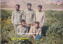 تصاویر برادر رزمنده غلامعباس دریکوند