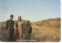 تصاویر برادر رزمنده غلام رضا میر دریکوند