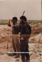 تصاویر برادر رزمنده حمید کشوری