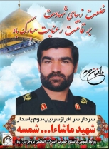 تصاویر سردار شهید ماشاءاله شمسه/ شهید مدافع حرم/ لرستانی (1)
