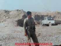 تصاویر برادر رزمنده رضا شریعت