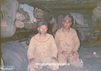 تصاویر زنده یاد جانباز ایثارگر مراد اقبالی