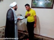 گزارش تصویری/دیدار با خانواده محترم شهید علیرضا ناصری نسب