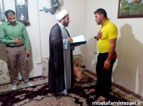 گزارش تصویری/دیدار با خانواده محترم شهید علیرضا ناصری نسب