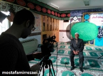 گزارش تصویری/خاطره نگاری و دیدار با خانواده شهید رشید پور