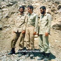 تصاویر برادر رزمنده غلامعباس دریکوند