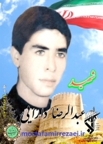تصاویر شهید عبدالرضا دارایی