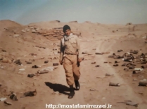 تصاویر برادر رزمنده رضا شریعت