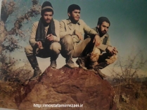 تصاویر برادر رزمنده رضا شریعت