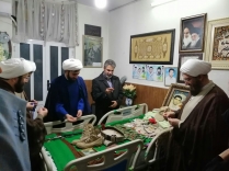 حاج علی اکبری با خانواده شهید والامقام سید نورخدا موسوی دیدار کرد