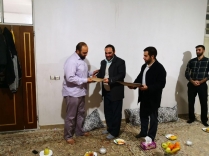 تجلیل رئیس سازمان بسیج مداحان استان از هیئت فرهنگی مذهبی فاطمه الزهرا(س) ماسور/خرم آباد