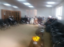 تقدیر روحانیت از حجت الاسلام میرعمادی و تبریک به حجت الاسلام سید احمدرضا شاهرخی/تصاویر