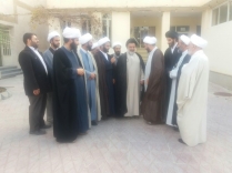 تقدیر روحانیت از حجت الاسلام میرعمادی و تبریک به حجت الاسلام سید احمدرضا شاهرخی/تصاویر