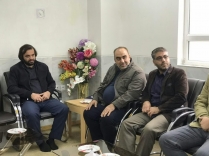 دیدار مدیرکل حفظ آثار و نشر ارزش های دفاع مقدس لرستان با امام جمعه و نماینده ولی فقیه در لرستان