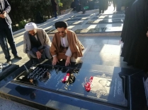 نماینده ولی فقیه در لرستان به شهید همیشه زنده وطن ادای احترام کرد