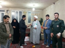 گزارش تصویری دیدار و تجلیل از خانواده معزز شهید گرانقدر نصرت الله امیری