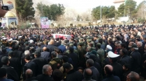 لرستان در سالروز شهادت حضرت فاطمه (س) میزبان شهید گمنام بود