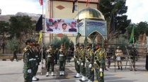 لرستان در سالروز شهادت حضرت فاطمه (س) میزبان شهید گمنام بود