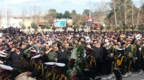 لرستان در سالروز شهادت حضرت فاطمه (س) میزبان شهید گمنام بود