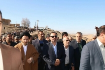 آیین میهمانی لاله ها در گلزار شهدای روستای صاحب الزمان(عج) خرم آباد، برگزار شد/تصاویر