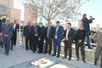 آیین میهمانی لاله ها در گلزار شهدای روستای صاحب الزمان(عج) خرم آباد، برگزار شد/تصاویر