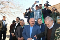 آیین میهمانی لاله ها در گلزار شهدای روستای صاحب الزمان(عج) خرم آباد، برگزار شد/تصاویر