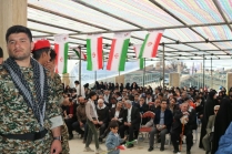 آیین میهمانی لاله ها در گلزار شهدای روستای صاحب الزمان(عج) خرم آباد، برگزار شد/تصاویر
