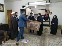 هیئت فرهنگی مذهبی فاطمه الزهرا(س) با خانواده شهید «جابر بیرانوند» دیدار کرد