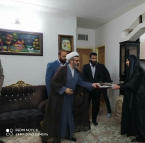 هیئت فرهنگی مذهبی فاطمه الزهرا(س) با خانواده شهید «جابر بیرانوند» دیدار کرد