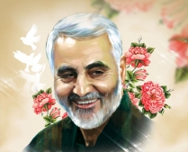 عشق زهرا کوچولو به حاج قاسم سلیمانی