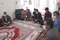 دیدار با خانواده شهدا توفیق الهی است.